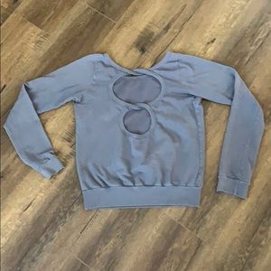 Solow pullover sweatshirt with cutouts
